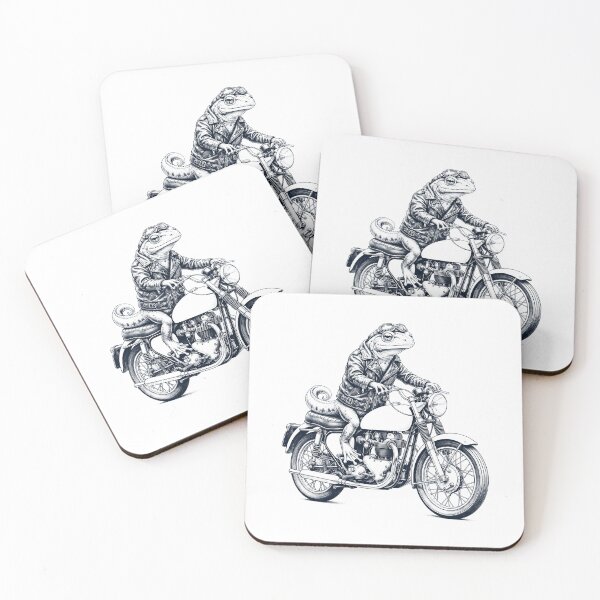 Item preview, Funny Newt Motorcycle Motorbike Animal Lover designed and sold by dian-rody-crest.