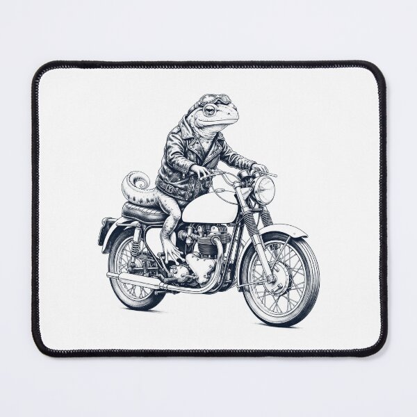 Item preview, Funny Newt Motorcycle Motorbike Animal Lover designed and sold by dian-rody-crest.