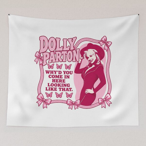 Item preview, Dolly Parton Country Classic, Country Music Legend Vintage Tribute designed and sold by RoJSalo.