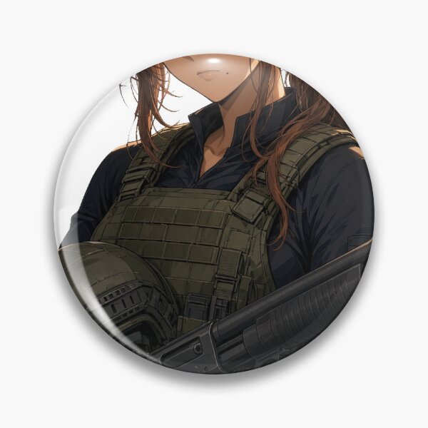 Item preview, Anime Tactical Girl Waist-Up Shotgun designed and sold by SUPA BASED.