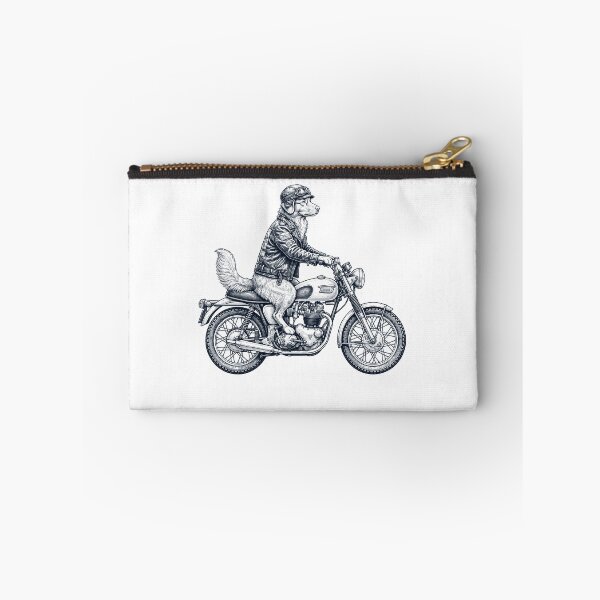 Item preview, Funny Nova Scotia Duck Tolling Retriever Motorcycle Motorbike Dog Lover designed and sold by dian-rody-crest.