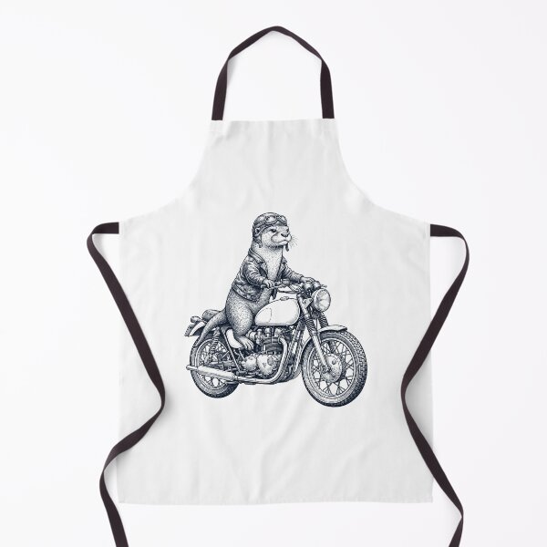 Item preview, Funny Otter Motorcycle Motorbike Animal Lover designed and sold by dian-rody-crest.