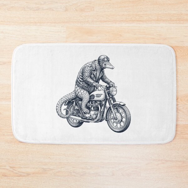 Item preview, Funny Pangolin Motorcycle Motorbike Animal Lover designed and sold by dian-rody-crest.