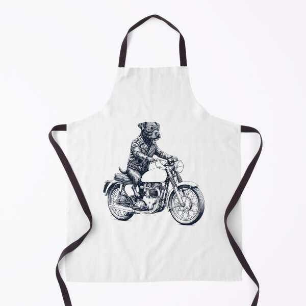 Item preview, Funny Patterdale Terrier Motorcycle Motorbike Dog Lover designed and sold by dian-rody-crest.