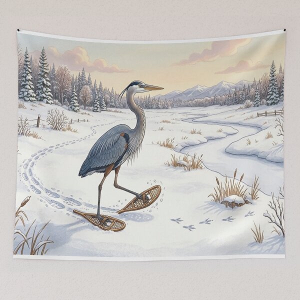 Item preview, Mr. Heron designed and sold by GAWPAWshop.