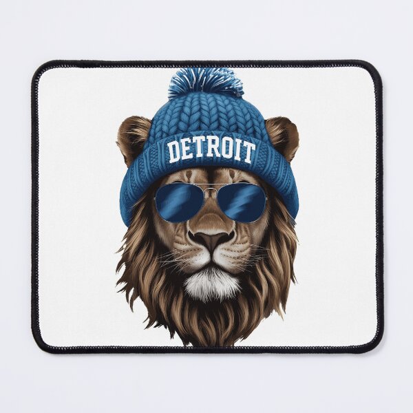Item preview, Cool Lion Winter Style Graphic Art designed and sold by BrendaKle80915.