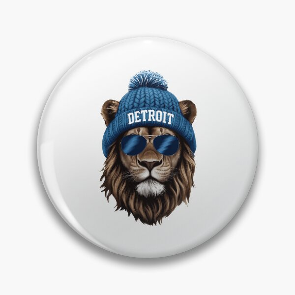Item preview, Cool Lion Winter Style Graphic Art designed and sold by BrendaKle80915.