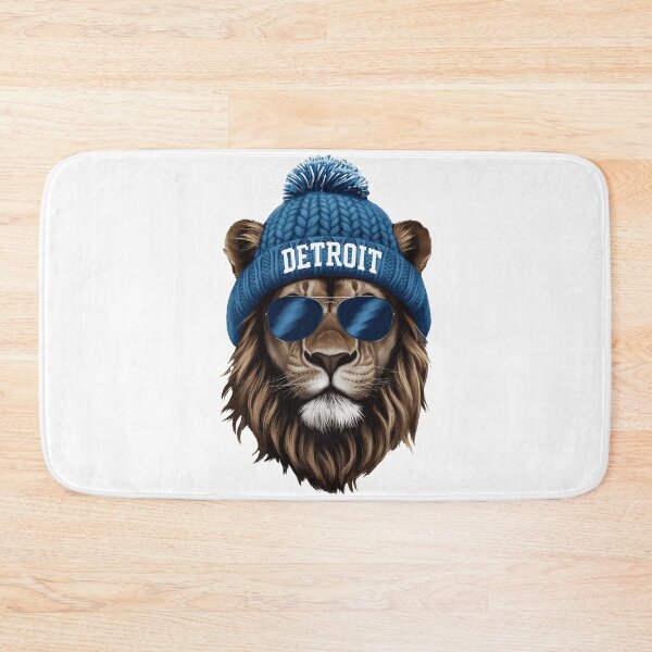 Item preview, Cool Lion Winter Style Graphic Art designed and sold by BrendaKle80915.