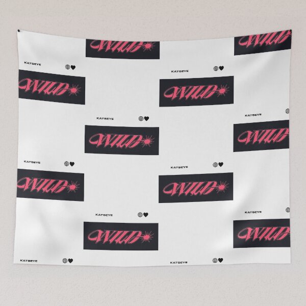Item preview, KATSEYE Wild Logo Streetwear Design designed and sold by moamaxshop.