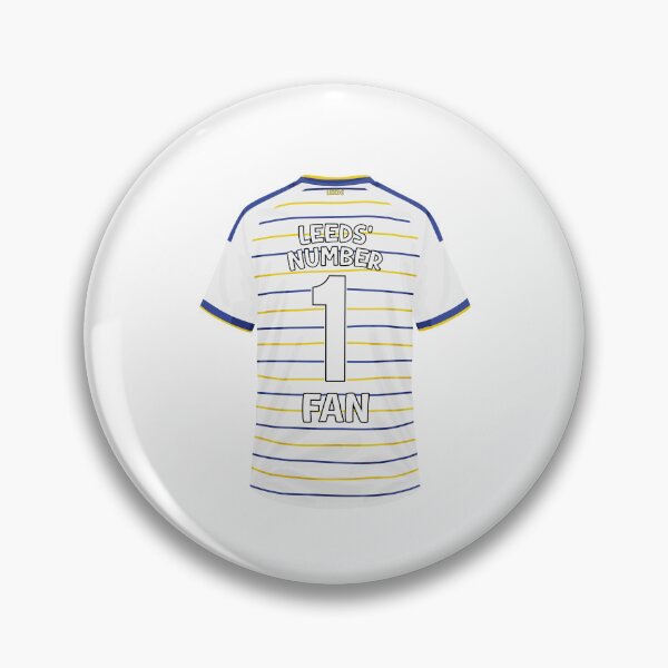 Item preview, Leeds United Number 1 Fan Football Design – Leeds Supporter Gift designed and sold by The Home Of Pink Peach.