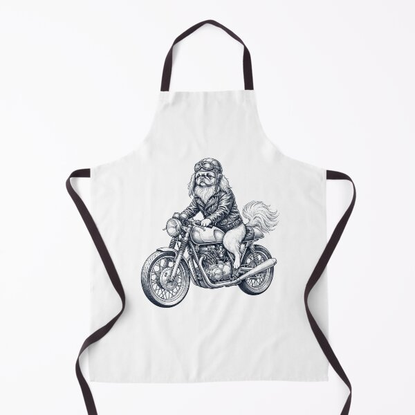 Item preview, Funny Pekingese Motorcycle Motorbike Dog Lover designed and sold by dian-rody-crest.