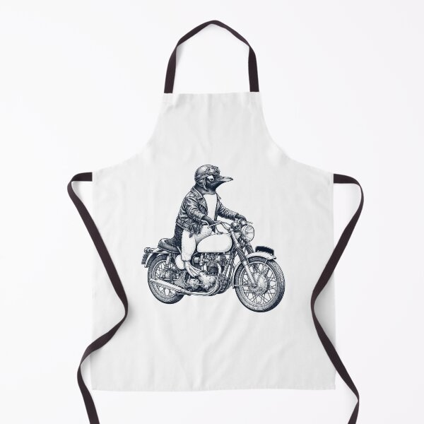 Item preview, Funny Penguin Motorcycle Motorbike Animal Lover designed and sold by dian-rody-crest.