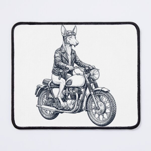 Item preview, Funny Pharaoh Hound Motorcycle Motorbike Dog Lover designed and sold by dian-rody-crest.