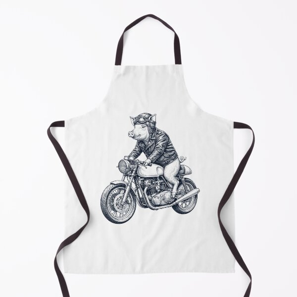 Item preview, Funny Pig Motorcycle Motorbike Animal Lover designed and sold by dian-rody-crest.