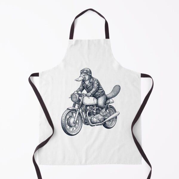 Item preview, Funny Platypus Motorcycle Motorbike Animal Lover designed and sold by dian-rody-crest.