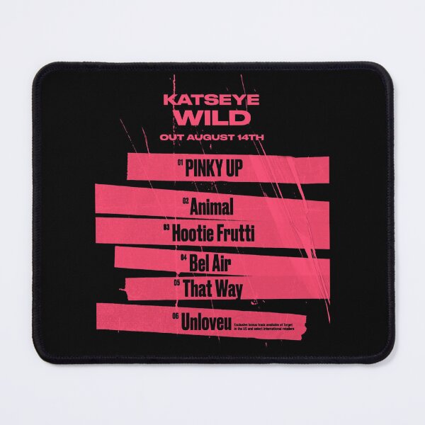 Item preview, KATSEYE Wild EP Tracklist Poster designed and sold by moamaxshop.