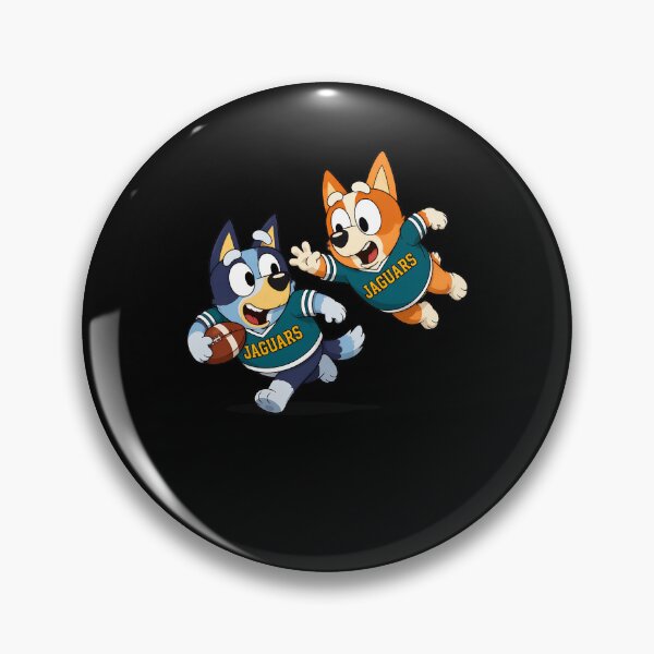 Item preview, Bluey Bingo Jaguarss Football designed and sold by visionnen.