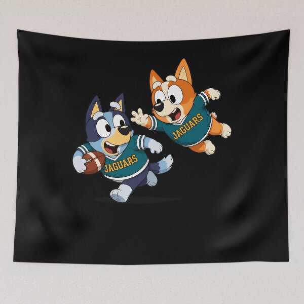 Item preview, Bluey Bingo Jaguarss Football designed and sold by visionnen.