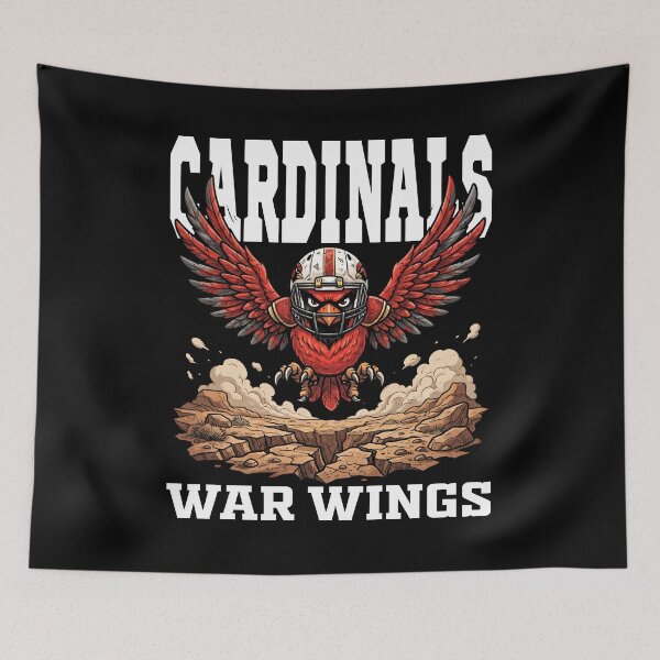 Item preview, CARDINALS WAR WINGS - AZ CARDINALS designed and sold by KEF Custom.