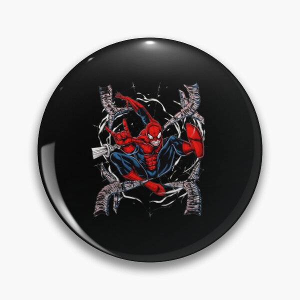 Item preview, Heroic Spider Web Action Graphic Tee designed and sold by RonaldRod75590.