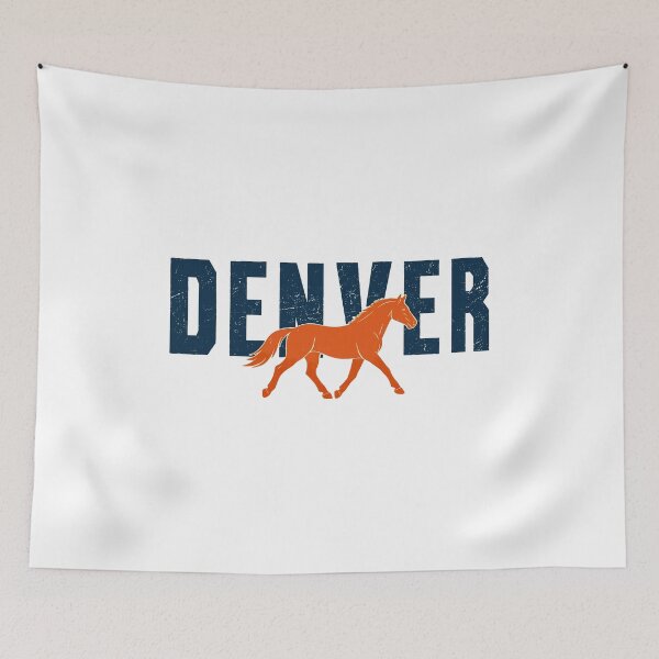 Item preview, Denver Horse Vintage Retro Athletic designed and sold by DavidRoss21274.