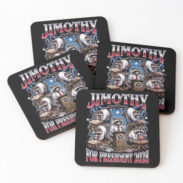 Item preview, Jimothy For President 2028 Raccoon Election designed and sold by d247.