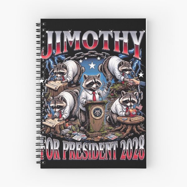 Item preview, Jimothy For President 2028 Raccoon Election designed and sold by d247.