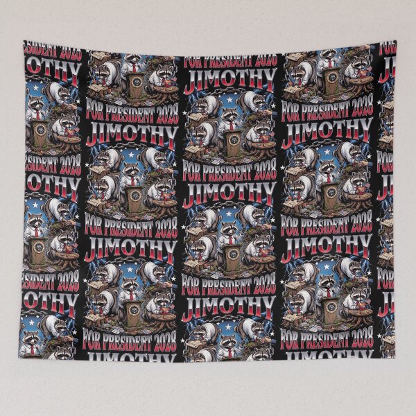 Item preview, Jimothy For President 2028 Raccoon Election designed and sold by d247.