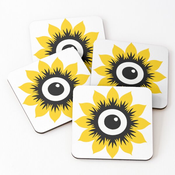 Item preview, sunflower eyeball designed and sold by asyrum.