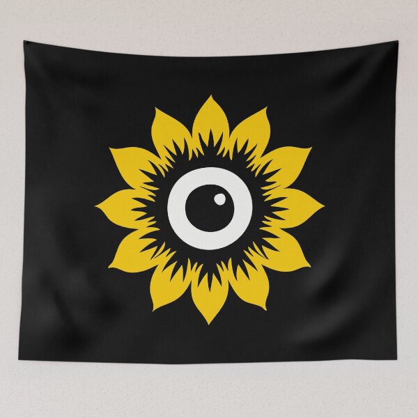 Item preview, sunflower eyeball designed and sold by asyrum.