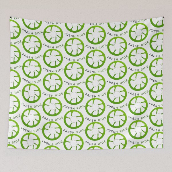 Item preview, Lime Scooter Fresh Ride Green Eco Scooter Wheel Design designed and sold by MystiColo.