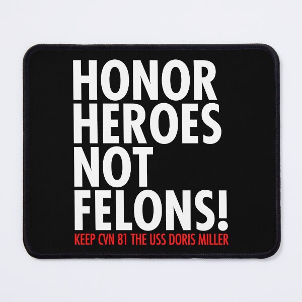 Item preview, Protest Trump Renaming USS Doris Miller CVN 81 designed and sold by Thelittlelord.