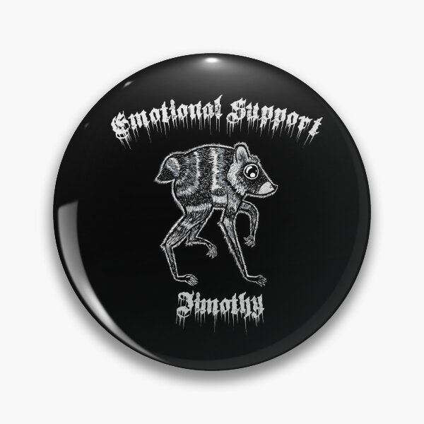 Item preview, Emotional Support Jimothy (For Black Backgrounds) designed and sold by Mercurial Whims by Jen.