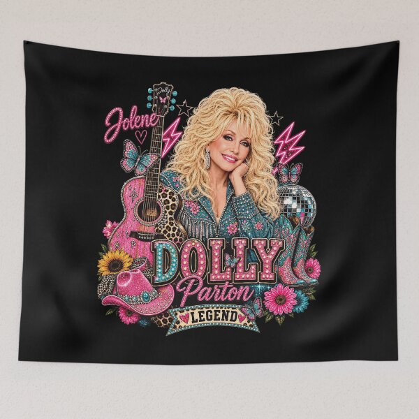 Item preview, Dolly Parton Country Star, Country Music Legend Vintage Tribute designed and sold by RoJSalo.