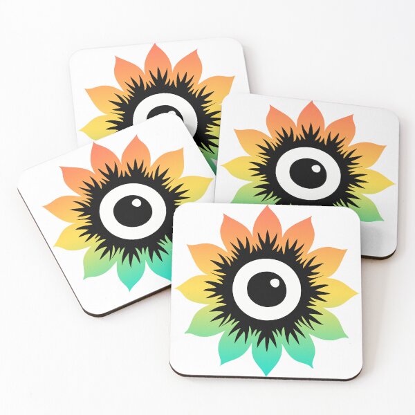 Item preview, sunflower eyeball designed and sold by asyrum.