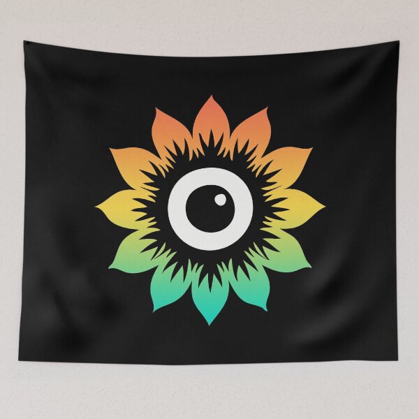 Item preview, sunflower eyeball designed and sold by asyrum.