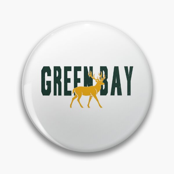 Item preview, Green Bay Deer Retro Athletic Style designed and sold by DavidRoss21274.