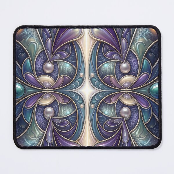 Item preview, Mystic Violet Fractal Mandala designed and sold by Frackxion.