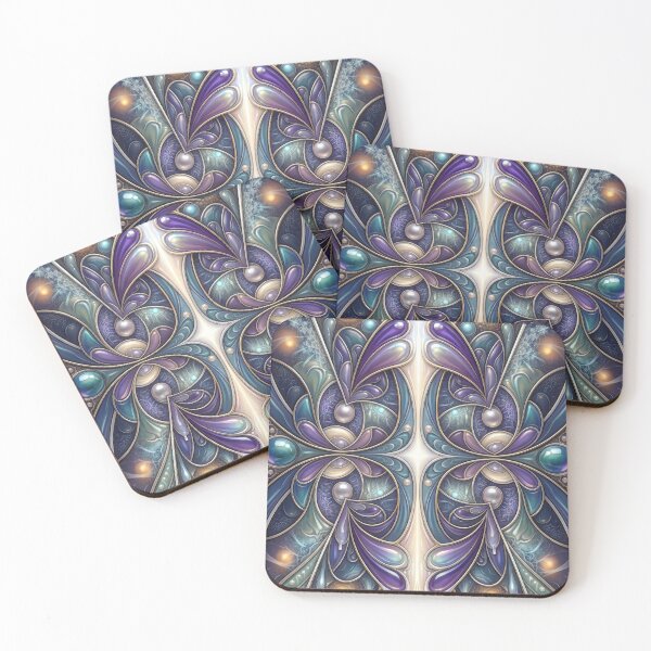 Item preview, Mystic Violet Fractal Mandala designed and sold by Frackxion.