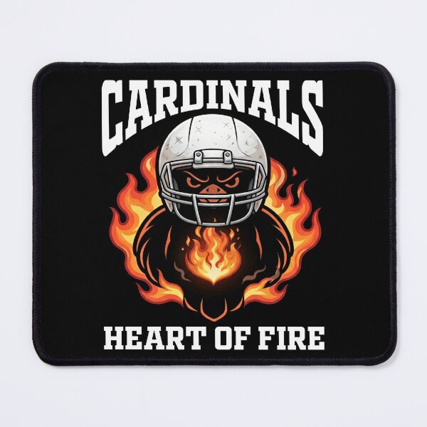 Item preview, CARDINALS HEART OF FIRE - AZ CARDINALS  designed and sold by KEF Custom.