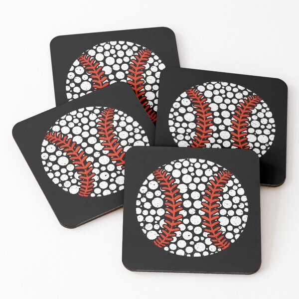 Item preview, Distressed Dotted Baseball - International Dot designed and sold by Moizento.