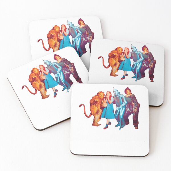 Item preview, Four Fantasy Characters Walking Together In Vibrant designed and sold by apetalk.