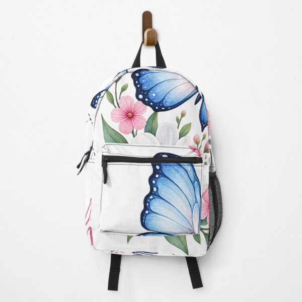 Artikelvorschau, Grace findet einen Weg – Inspiration durch Blumen mit blauem Schmetterling entworfen und verkauft von ✨ Daily Vibe Studio ✨.