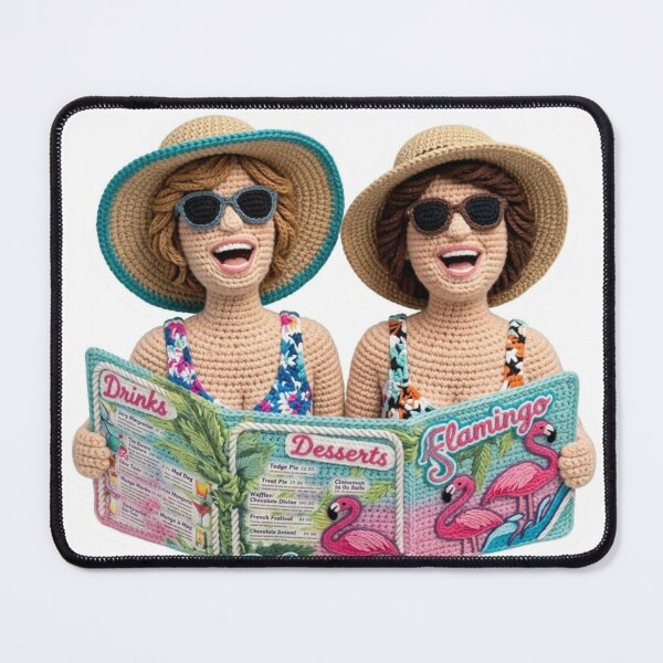 Item preview, Barb and Star Go to Vista Del Mar Amigurumi Art designed and sold by ManikRaja.