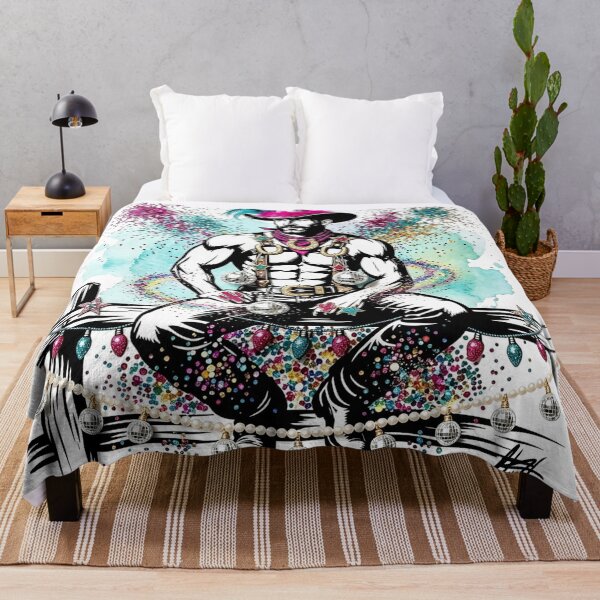 Item preview, Disco Cowboy Glam – Glitter & Feathers Camp Cowboy Art - NLMKArtStudio designed and sold by NLMKArtStudio.