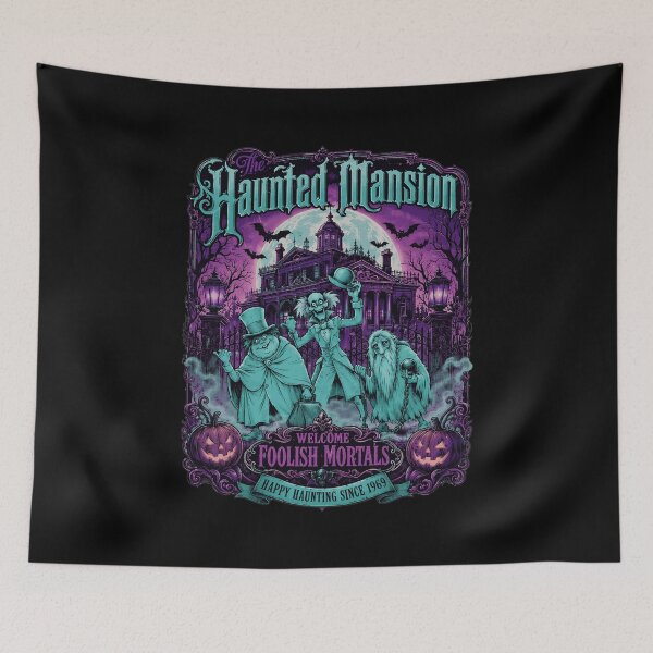 Item preview, Spooky Mansion Halloween Ghostly Mortals Tee designed and sold by BrianSant23775.