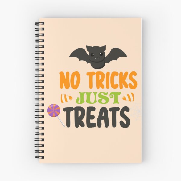 Item preview, Cute Bat No Tricks Just Treats Spooky Halloween Candy designed and sold by NotasCreativa.