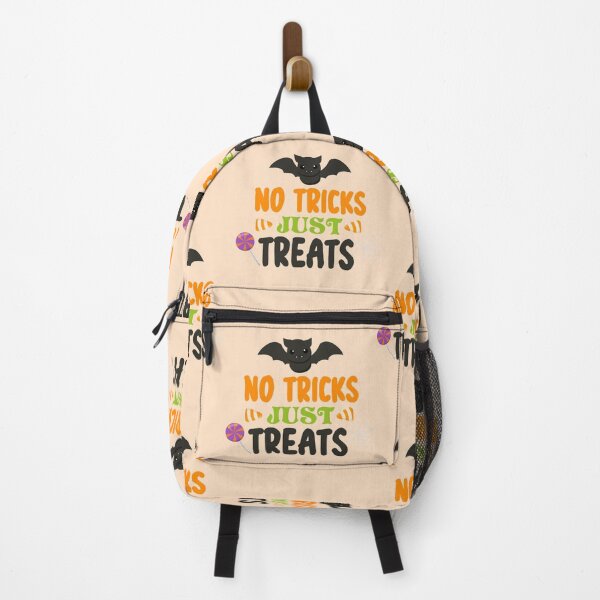 Item preview, Cute Bat No Tricks Just Treats Spooky Halloween Candy designed and sold by NotasCreativa.
