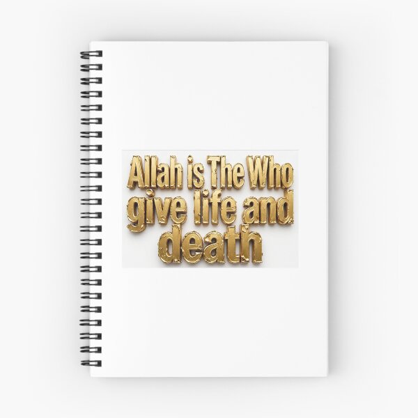 Item preview, Allah Gives Life and Death designed and sold by ThinkerInSpace.