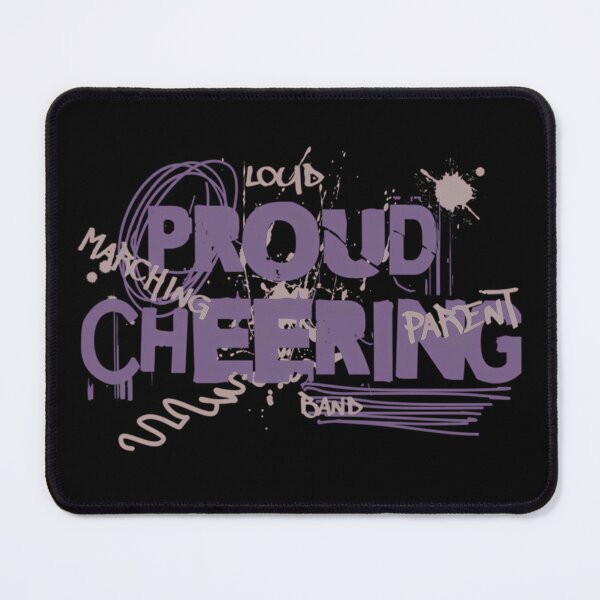 Item preview, Layered Purple Chalk Typography Paint Splatters designed and sold by Kawtareel.